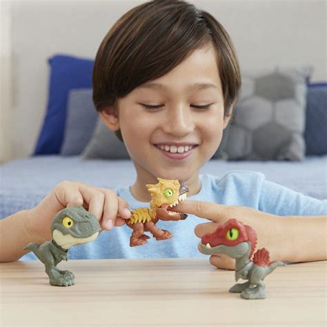 Jurassic World Mattel Jurassic World Mighty Little Biters Assortment ...