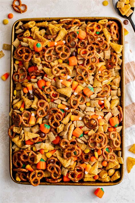 Halloween Chex Mix Recipe - The Cookie Rookie®