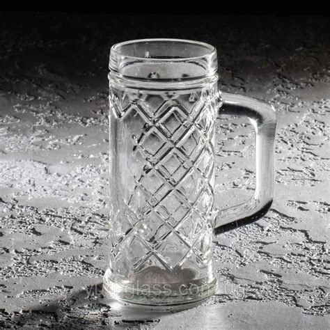 Buy Smart "serve" Imported Rhombus Beer Glass Mugs – 300ml Set of 1 ...
