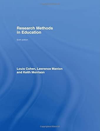 Buy Research Methods in Education Book Online at Low Prices in India ...