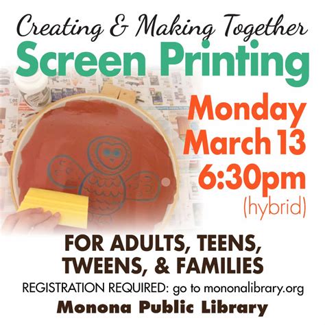 March Adventures with Monona Public Library