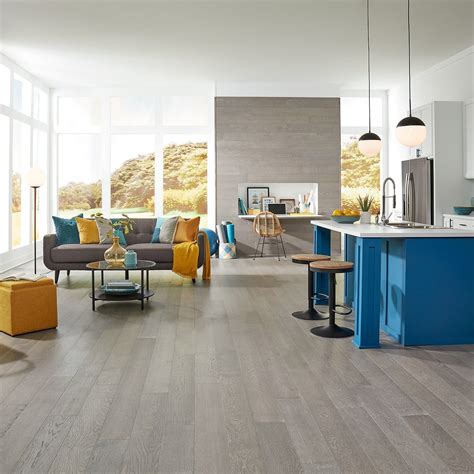 Virginia mill works 3 8 in wind river oak distressed engineered ...