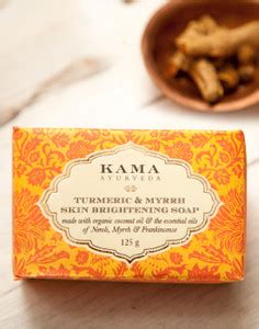KAMA AYURVEDA Turmeric and Myrrh Skin Brightening Soap - Price in India ...