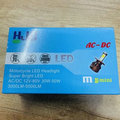 Buy HJG M3 Mini LED Headlight Bulb Online INDIA At Rs 799/- | H4 50W ...