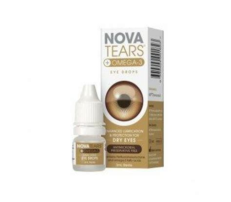 NovaTears + Omega-3 Eye Drops 3mL - SuperPharmacy Plus