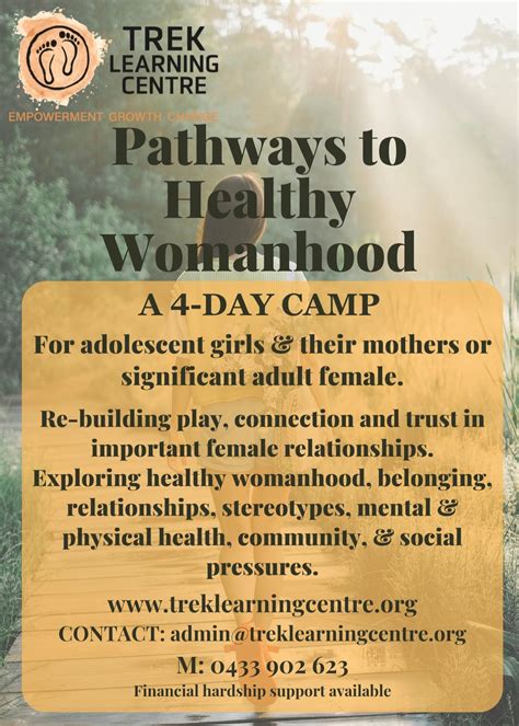 Girls to Women: Pathways to Healthy Womanhood: 4-day Rites of Passage ...