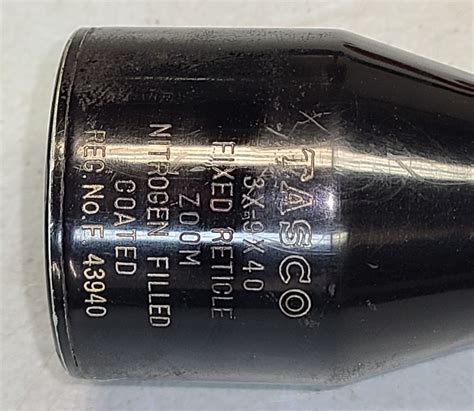 Tasco 3 -9 x 40 Hunting Scope - Made in Japan