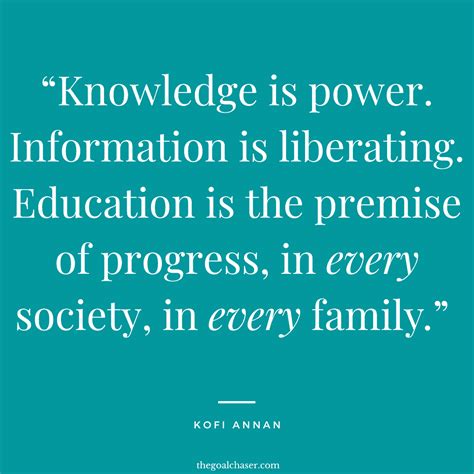 Knowledge Is Power Quote
