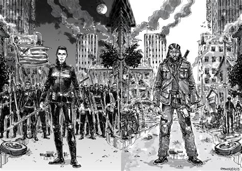 ArtStation - 🦇🔬🌕 I Am Legend...