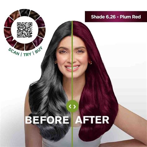 Garnier Color Naturals Ultra Shade 6.26 Plum Red Hair Color Online