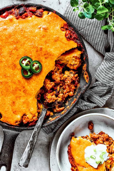 Chili Cornbread Casserole | Easy Weeknight Recipes