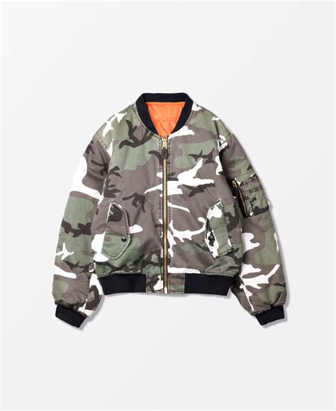 RETRO CAMO BOMBER COLLECTION 2024AW - F.M.C.D. ONLINE STORE