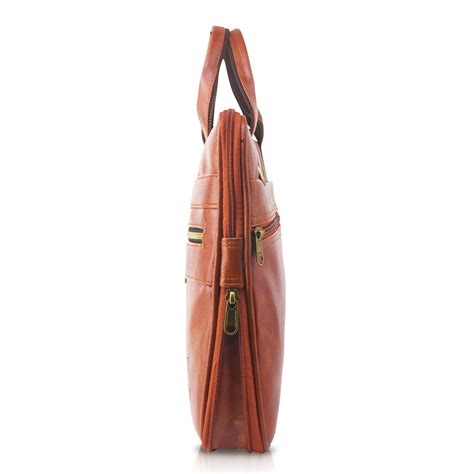 Luxury Leatherate Laptop Bag with RFID Protection – Bellira