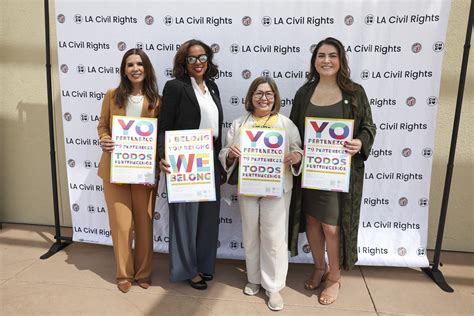 I Belong. You Belong. We Belong. Theme for Fourth Annual LA For All ...