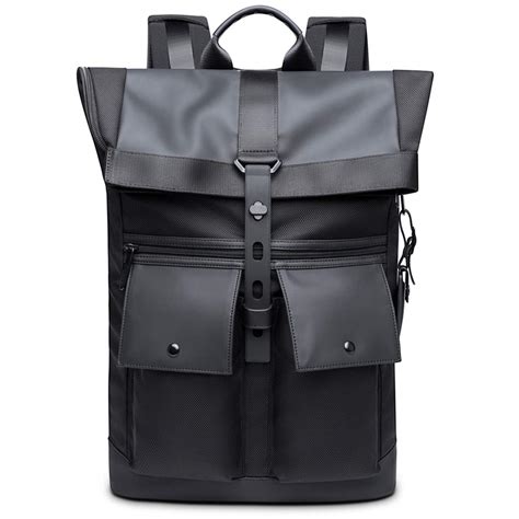 Buy THE CLOWNFISH 15.6" Water Resistant Laptop Backpack | Black – The ...