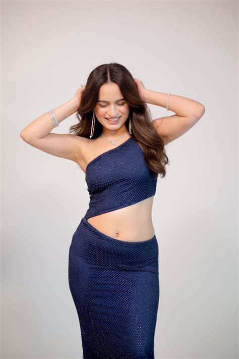 Sally Navy Blue skirt set – Imagine By Shiwali