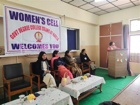 Womens Cell | Government Degree College Drang | Narla, District Mandi ...