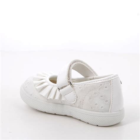 Ballerine Primigi 64320 Per Bambine - Pelle Liscia Con Chiusura A Strappo