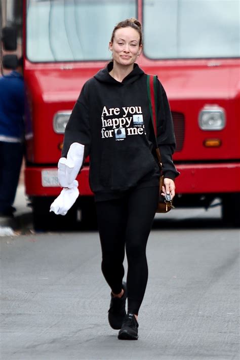 Olivia Wilde - Leaves Tracy Anderson Studio in Studio City 09/15/2022 • CelebMafia