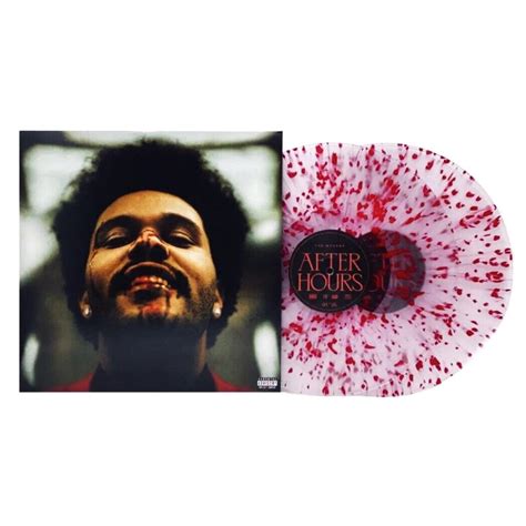 After Hours [2LP White & Red Splatter] Vinyl - The Weeknd Vinyl Records ...