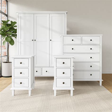 White Bedroom Set Full