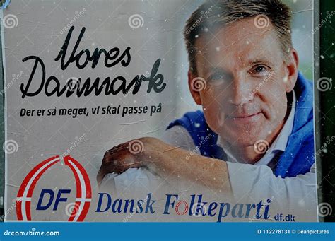 DANISH PEOPLE PARTY_OUR DENAMRK Editorial Photo - Image of ections ...