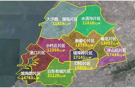青岛市市区详细地图 青岛是中国北方重要的海防要