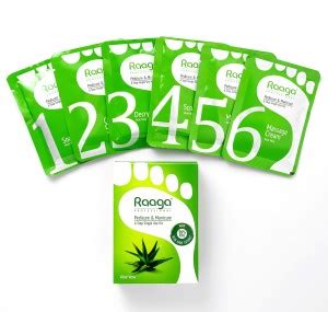 RAAGA PROFESSIONAL Manicure & Pedicure | Aloe Vera | 6 Step Single Use ...