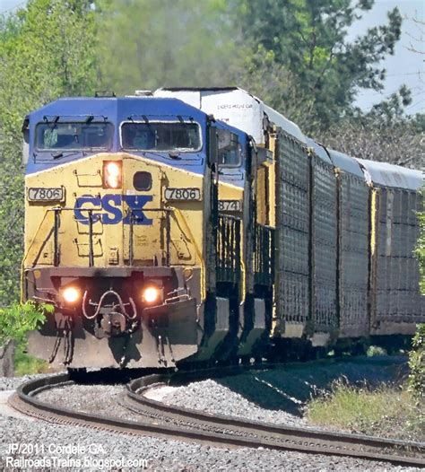 RAILROAD Freight Train Locomotive Engine EMD GE Boxcar BNSF,CSX,FEC ...