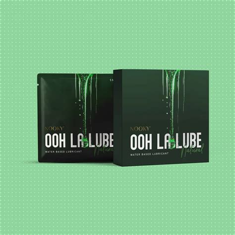 Nooky Ooh la lube - 3-in-1 Natural Lube Sachet | Water based |safe for