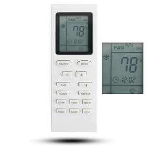 YB1FA Replacement AC Remote Control Compatible for Inventor/Gree ...