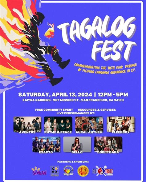 Tagalog Fest, Kapwa Gardens, San Francisco, 13 April 2024 | AllEvents