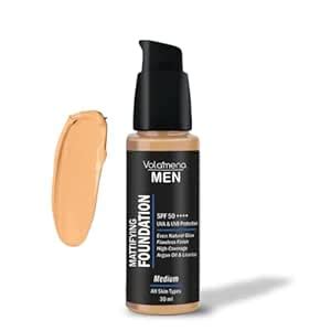 Buy Volamena For Men Mattifying Foundation With SPF 50++++ | With ...