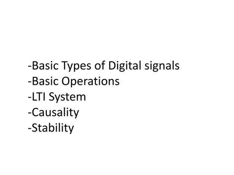 Types of Signals 的图像结果