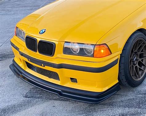 BMW E36 M3 Front Splitter Lip Spoiler, Fits Coupe, Sedan, Touring ...
