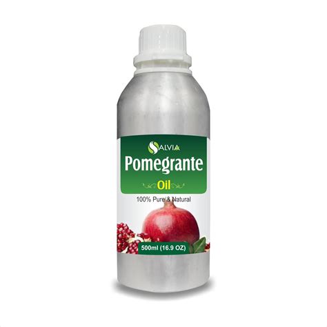 Salvia Natural Carrier Oils 500ml Pomegranate Oil (Punica Granatum) 100 ...