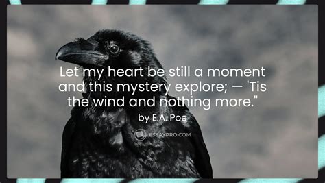 The Raven by Edgar Allan Poe Summary and Analysis