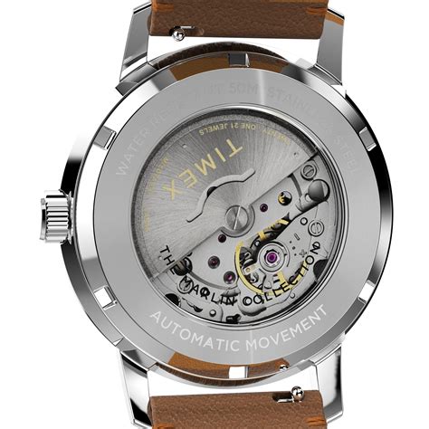 TIMEX Marlin Men Natural Round Dial Automatic Analog Watch - TW2W59300