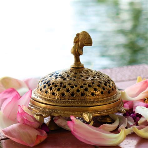 Brass Incense Burner Dhoop Daani - Craftview – Craftsview