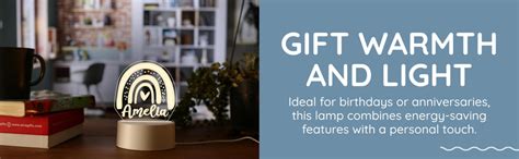 Buy AICA Product Image Personalized Name LED Lamp | Gifts for Man Woman ...