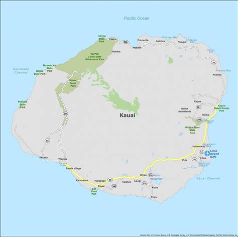 Kauai Geography