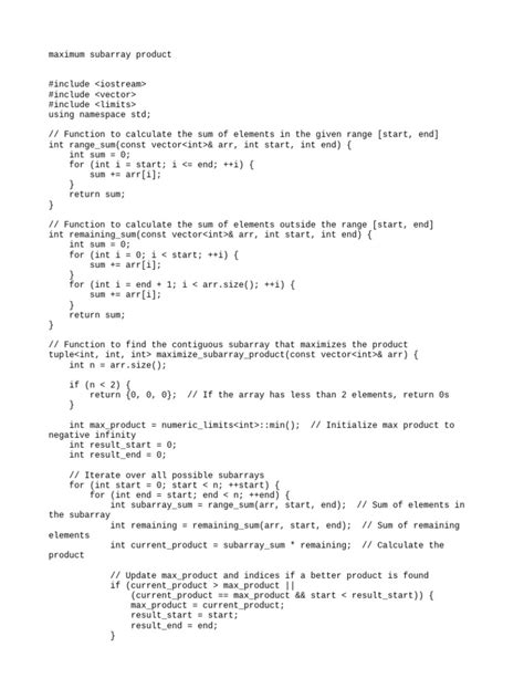 Image result for Maximum Product Subarray C