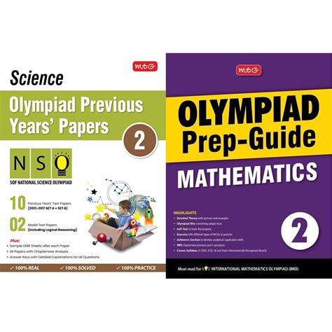 Buy MTG Science (NSO) Olympiad Previous Years Papers with Mock Test ...