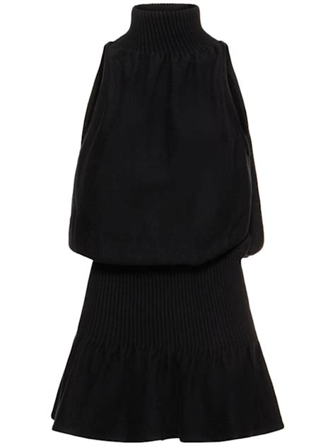 Ruched turtleneck mini dress - Alexander Wang - Women | Luisaviaroma