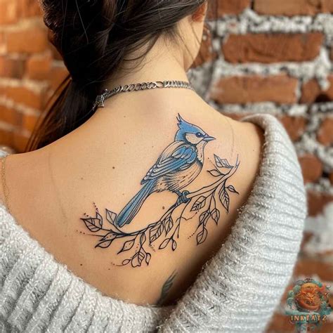 Blue Jay Feather Tattoo Meaning