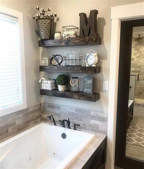 30 outstanding floating shelves bathroom ideas – Artofit