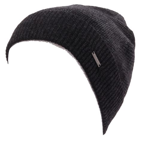 1645W cuffia bimbo WOOLRICH lana check grey wool beanie hat boy kid