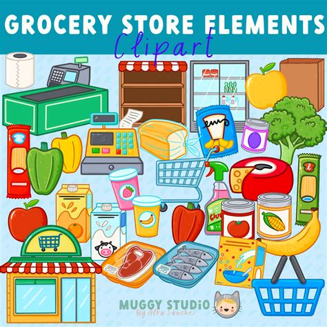 grocery store clip art #5825806 | Clipart Library