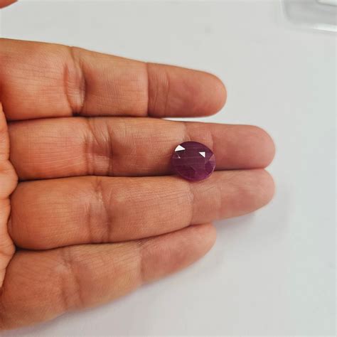 Certified Ruby (Manik) 9.23 Carats (10.15 Ratti) SKU:YEZA39 – Vibrancys