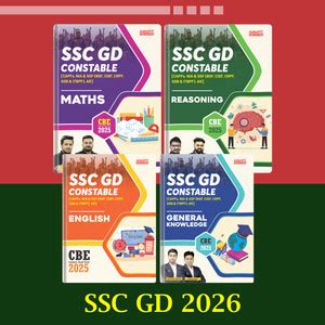 SSC GD Constable 2026 Maths,Reasoning,English,General Knowledge Books ...